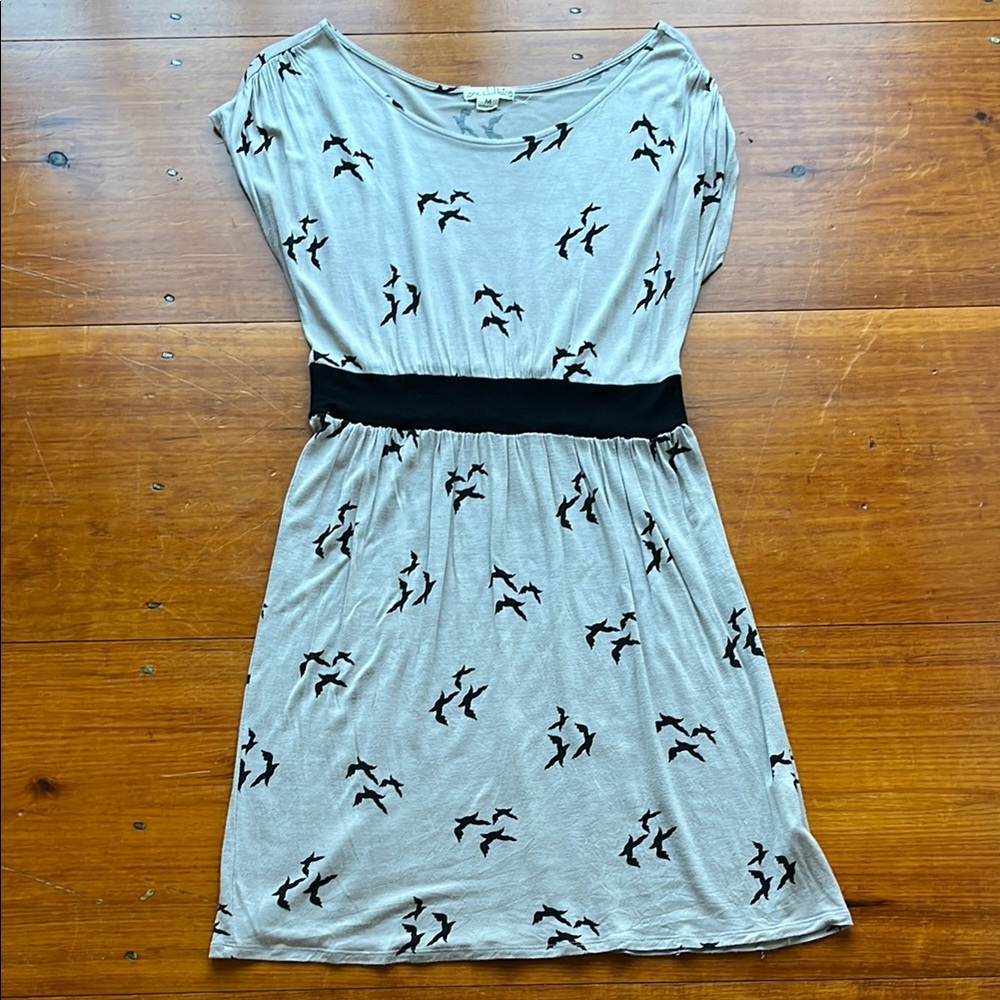 One Clothing Bird Print Dress